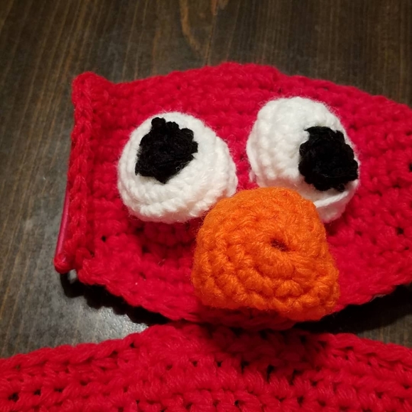 Hand crocheted face masks w/removable flannel lini - Picture 5 of 16